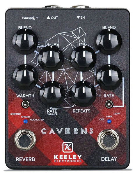 Keeley Caverns Delay Reverb v2 - Canadian Edition – Mojo Music Inc.