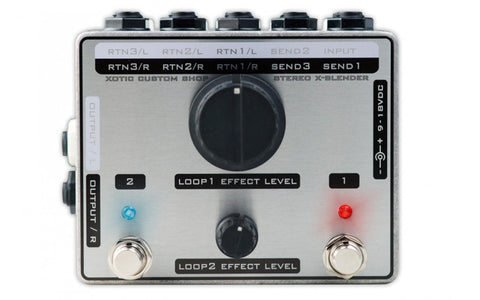 Xotic Effects Stereo X Blender Parallel Looper – Mojo Music Inc