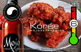 MOJO PEPPA SAUCE 'KORÉE' KOREAN STYLE GOCHUJANG HOT & SWEET HABANERO HOT SAUCE 5 OZ. BOTTLE