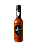 MOJO PEPPA SAUCE 'MELLÔ' CHARRED RED BELL PEPPER & TOMATO HABANERO HOT SAUCE 5 OZ. BOTTLE