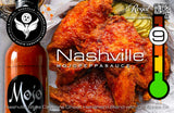 MOJO PEPPA SAUCE 'NASHVILLE' NASHVILLE STYLE HABANERO CAYENNE GHOST PEPPER SAUCE W/ DILL PICKLE JUICE 5 OZ. BOTTLE