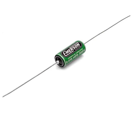 EMERSON CUSTOM PAPER IN OIL TONE CAPACITOR 0.015uf 200v [GREEN] VERSION 2 - ($28 USD)