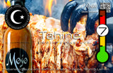 MOJO PEPPA SAUCE 'TAHINÉ' ARABIC 7 SPICE HOT SAUCE W/ TAHINI, LEMON & SAFFRON 5 OZ. BOTTLE