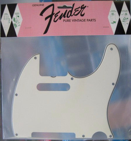 Fender '64 Vintage 3-Ply Telecaster Pickguard - Eggshell