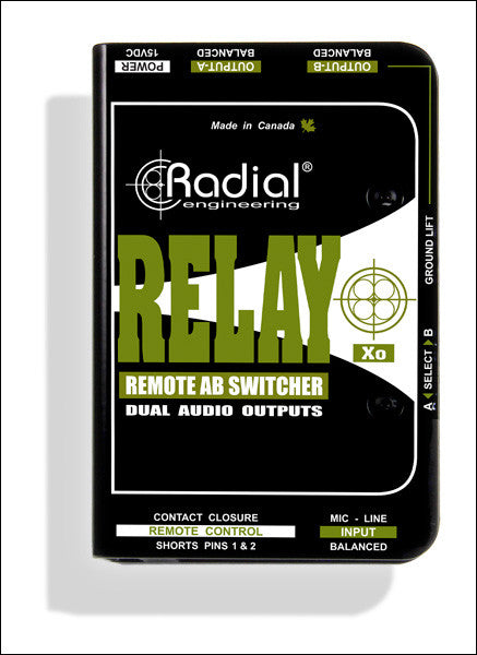 Radial Relay Xo Balanced Remote AB Switcher