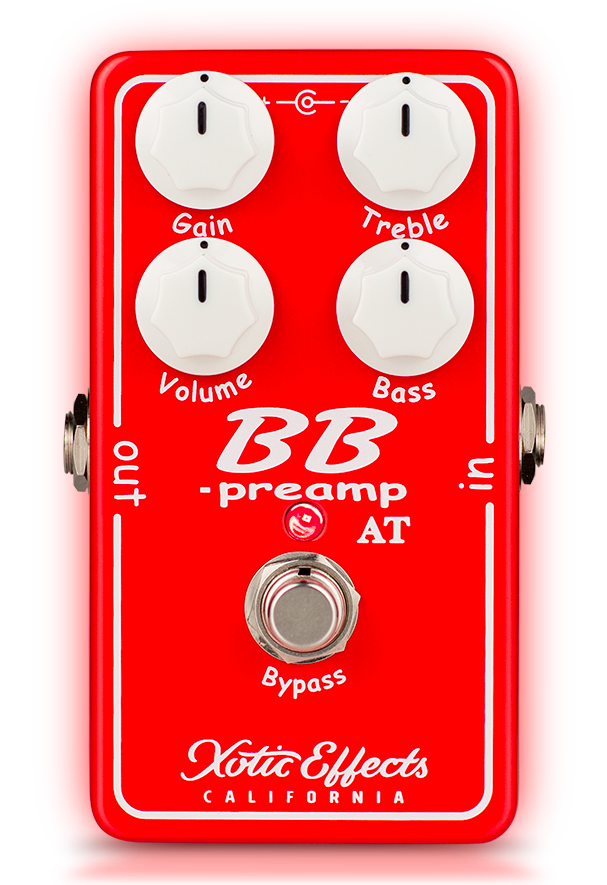 XOTIC EFFECTS LTD.ED. ANDY TIMMONS BB PREAMP PEDAL