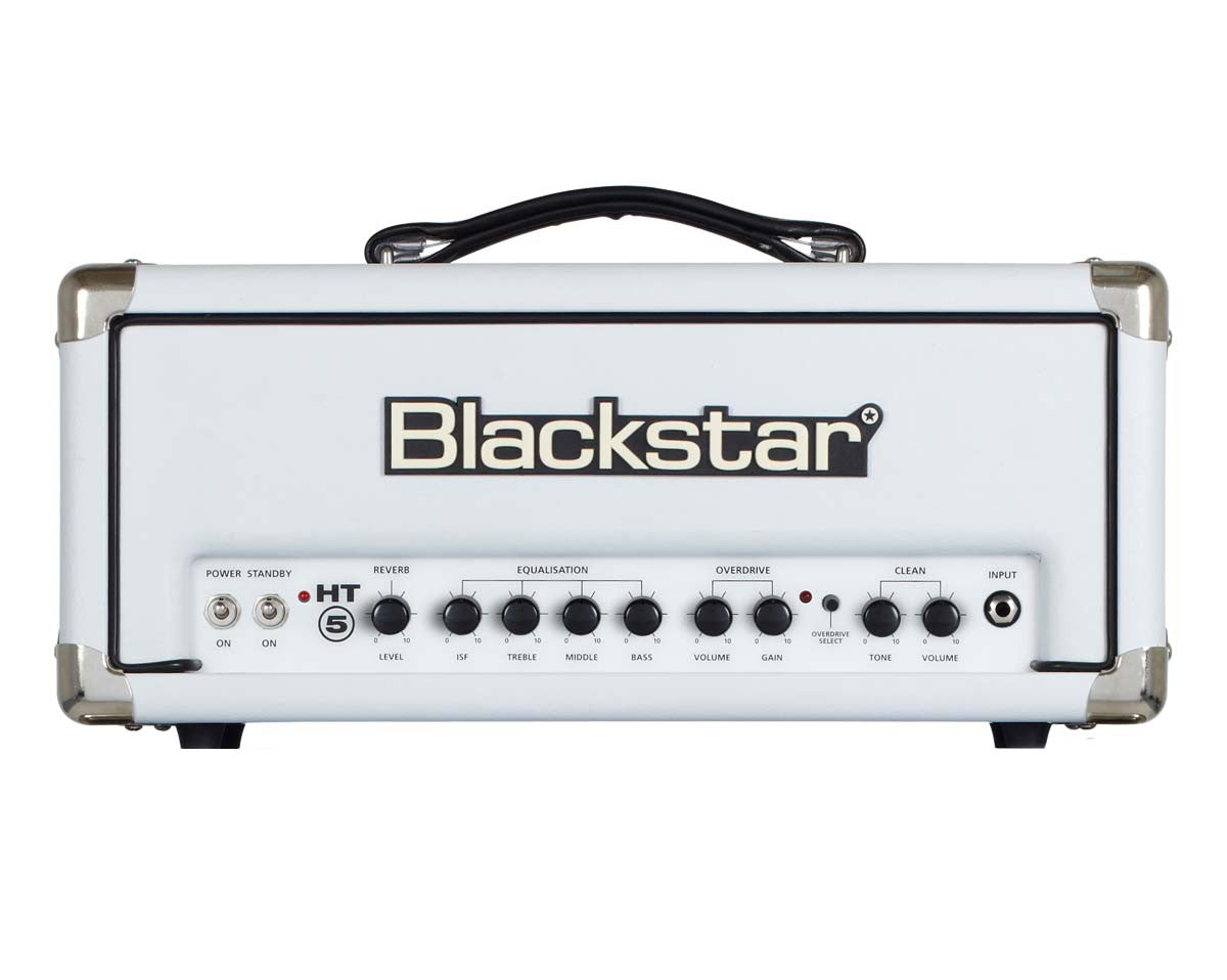 Blackstar HT-5RHW 5W Valve Head W/Reverb (White)